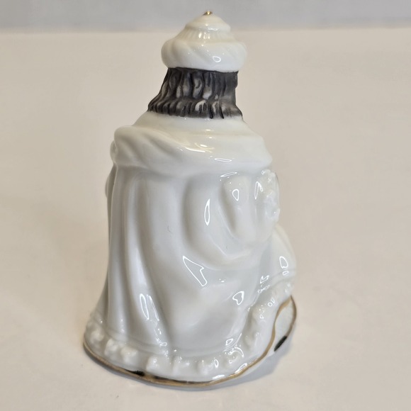 Galleria Nativity Set Wiseman Porcelain Figure Gold Trim Replacement Part Vtg - Picture 3 of 8